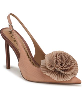 Women's Tegan Flore Slingback Pointed Toe Stiletto Pumps