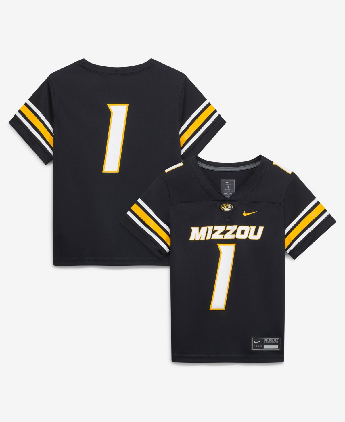 Nike Preschool Black Missouri Tigers Replica Football Jersey