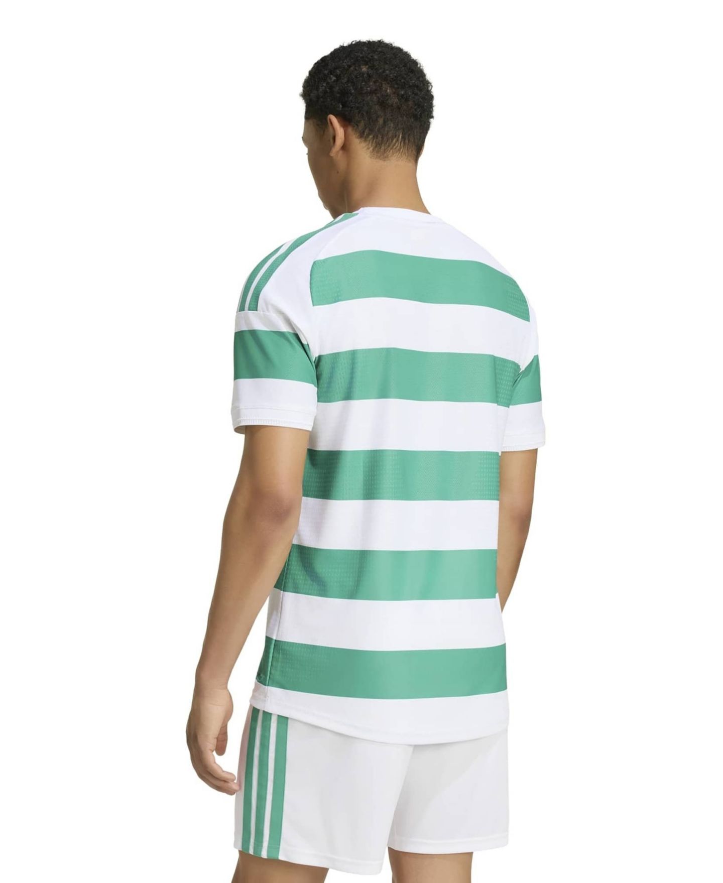 Мужской топ adidas White Celtic Home 2026/27 Authentic Jersey — фото 2