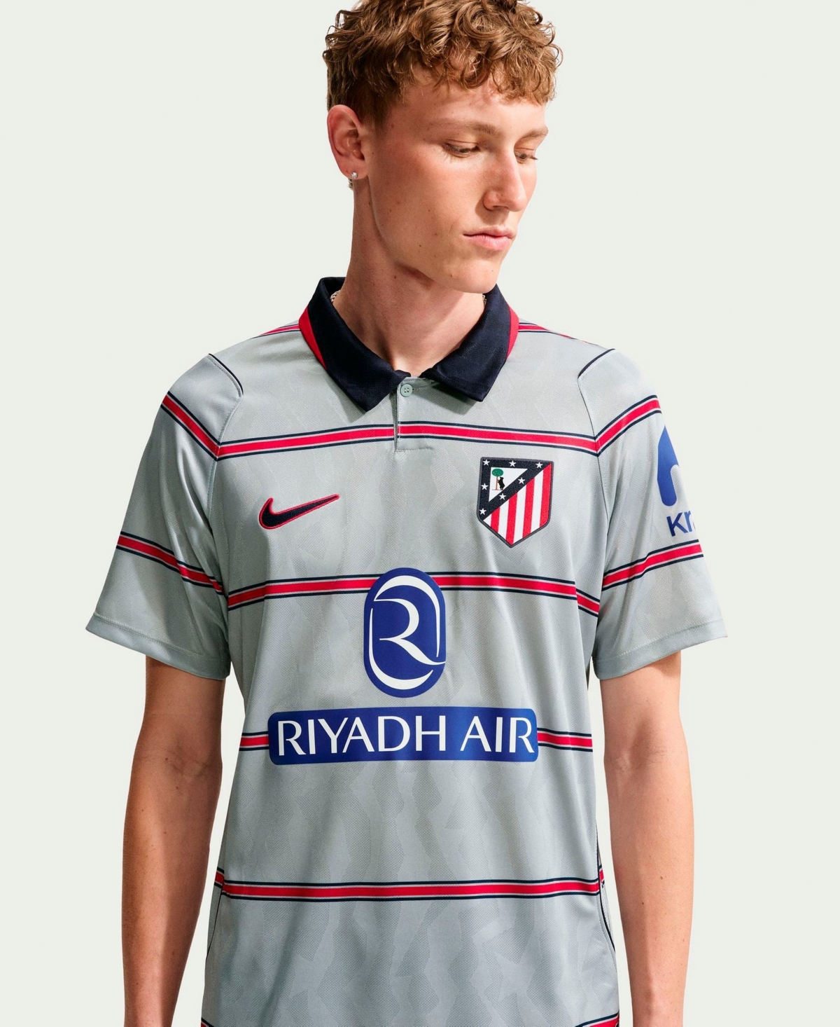 Nike Men's Gray Atletico de Madrid 2026/27 Third Stadium Replica Jersey