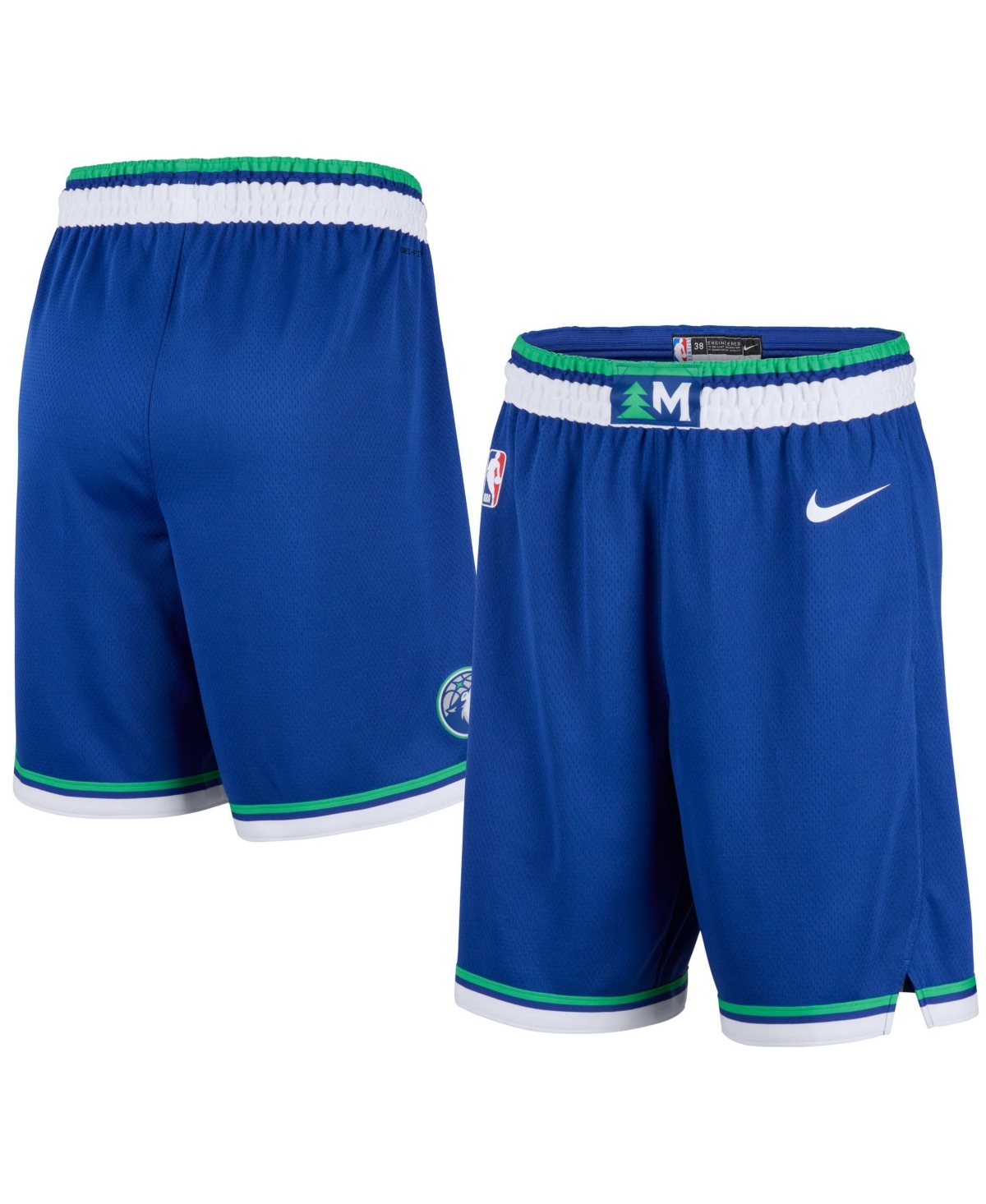 Nike Men's Royal Minnesota Timberwolves Icon Edition Swingman Shorts
