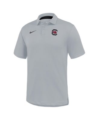 Men's Gray South Carolina Gamecocks 2026 Sideline Coaches Dri-FIT Tour Polo