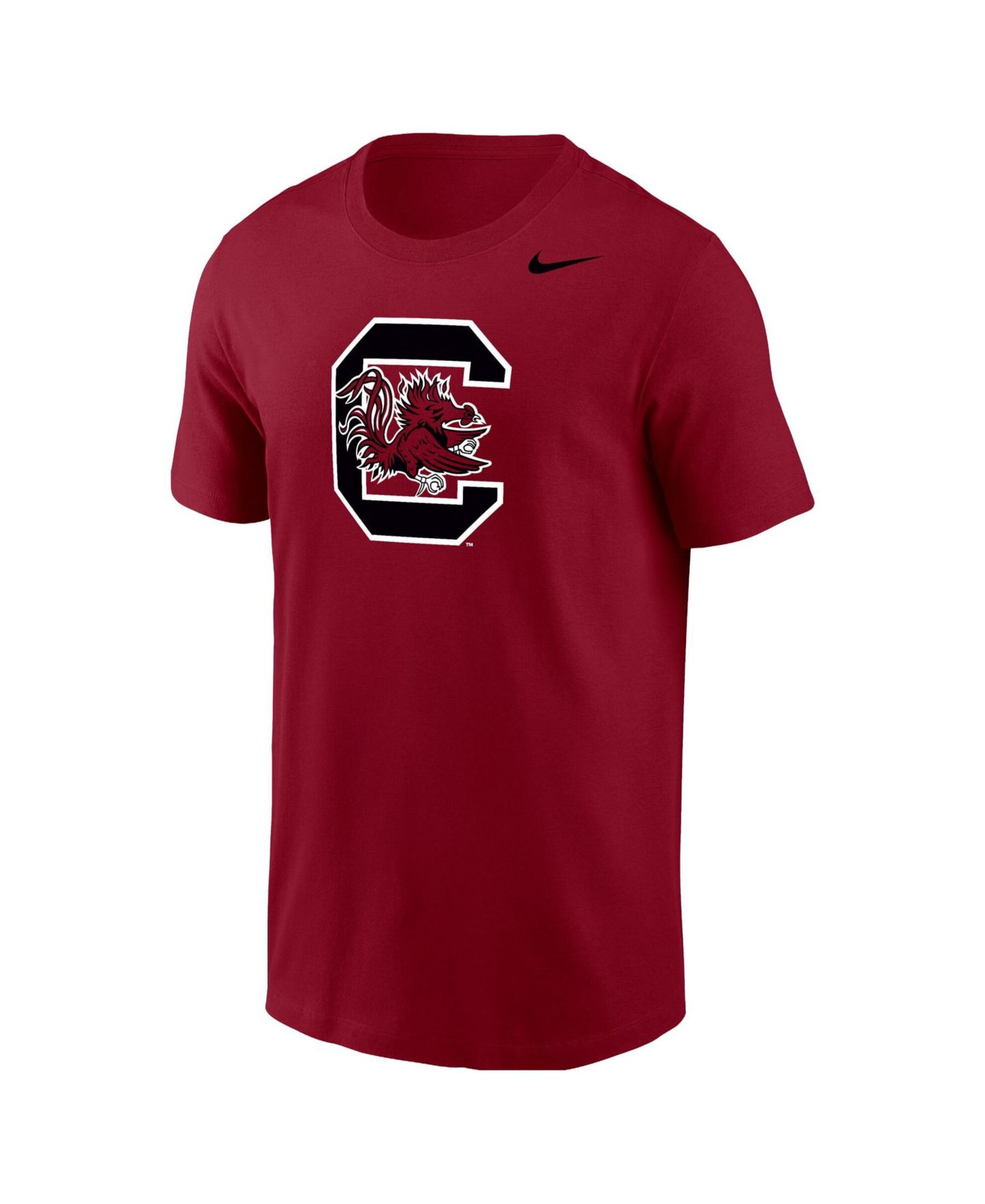 Мужская футболка Nike Garnet South Carolina Gamecocks Logo — фото 2