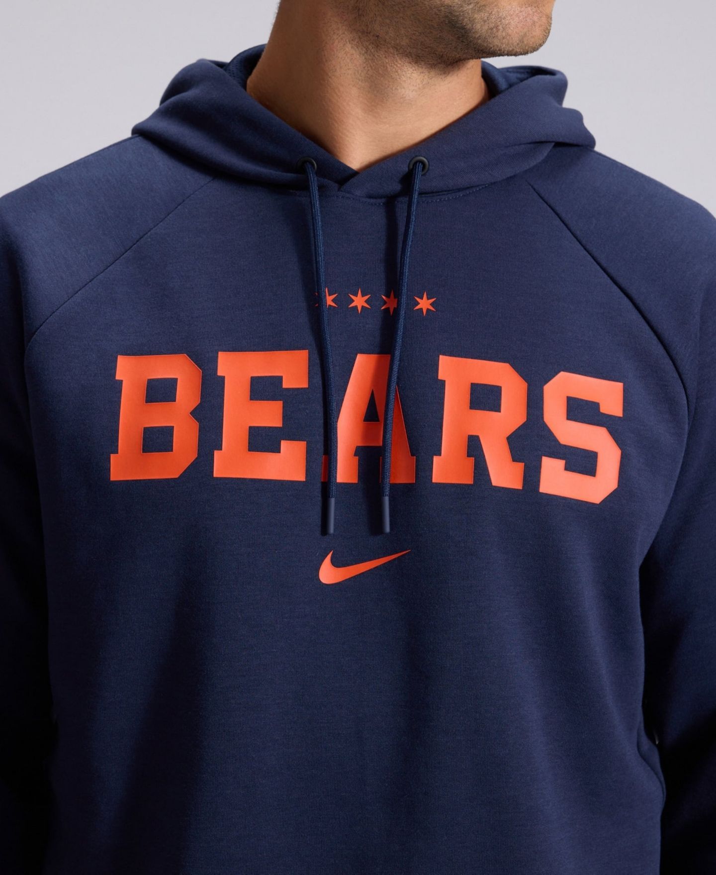 Мужское худи Nike Chicago Bears 2026 Rivalries Collection Dri-FIT, Navy — фото 4