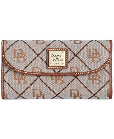 Dooney & Bourke Continental Clutch Wallet, A Macy's Exclusive Style