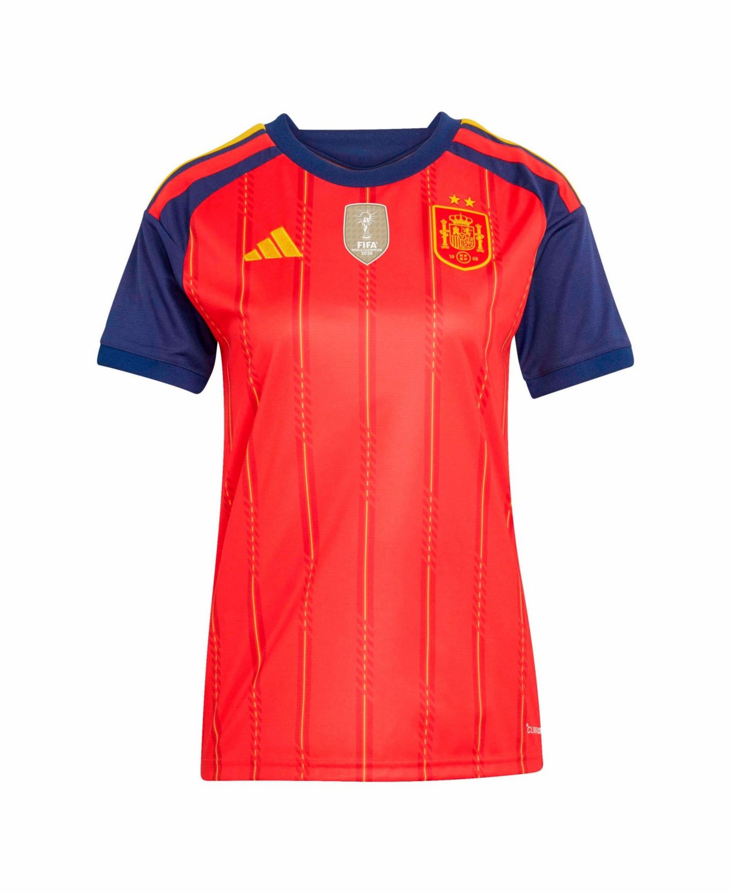 Женский топ adidas Red Spain National Team 2026 FIFA World Cup Champions Replica Jersey — фото 6