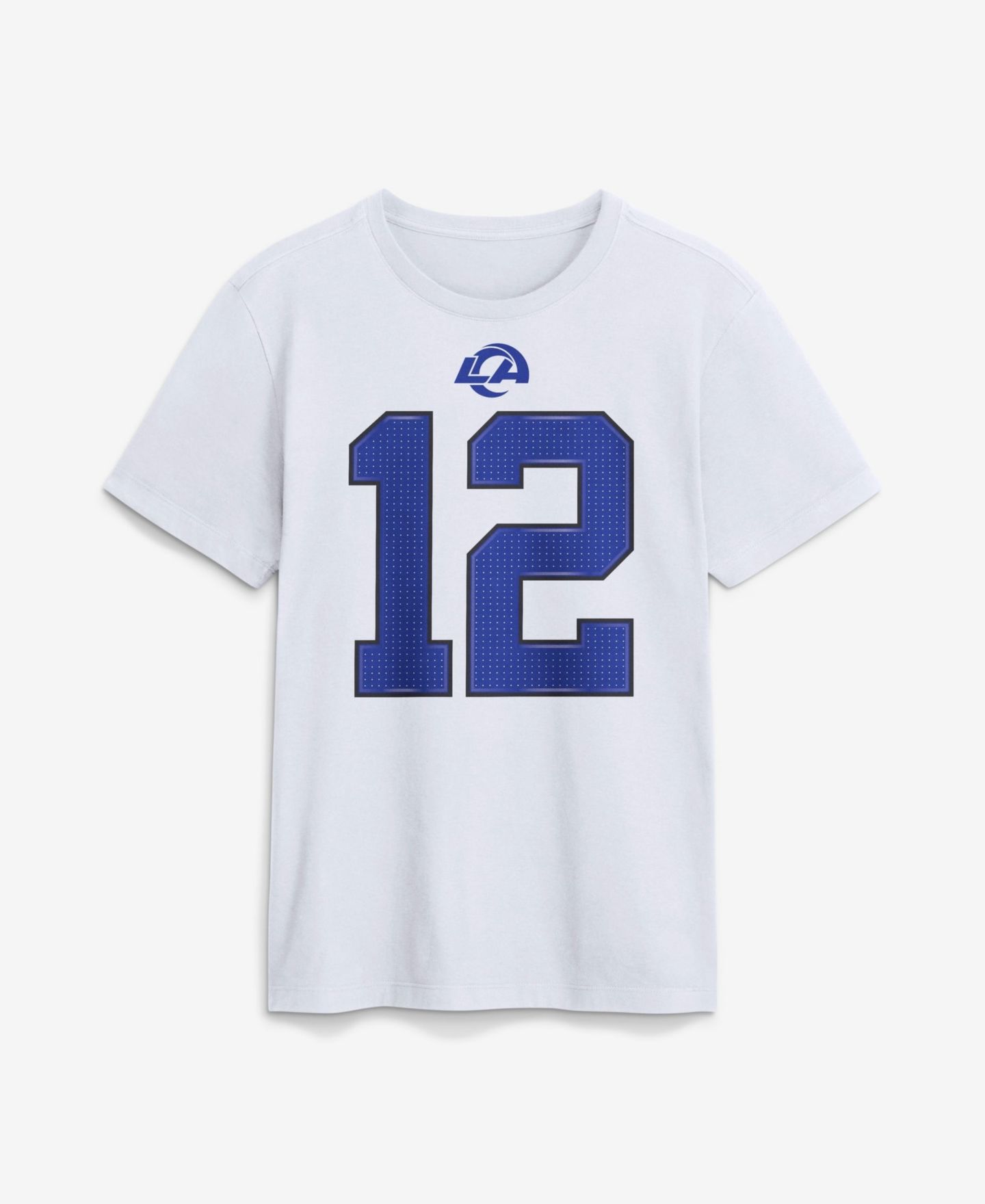 Мужская футболка Nike Puka Nacua Los Angeles Rams Fearsome White Name & Number — фото 2