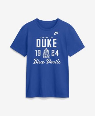 Men's  Royal Duke Blue Devils Legacy Stacked Established T-Shirt