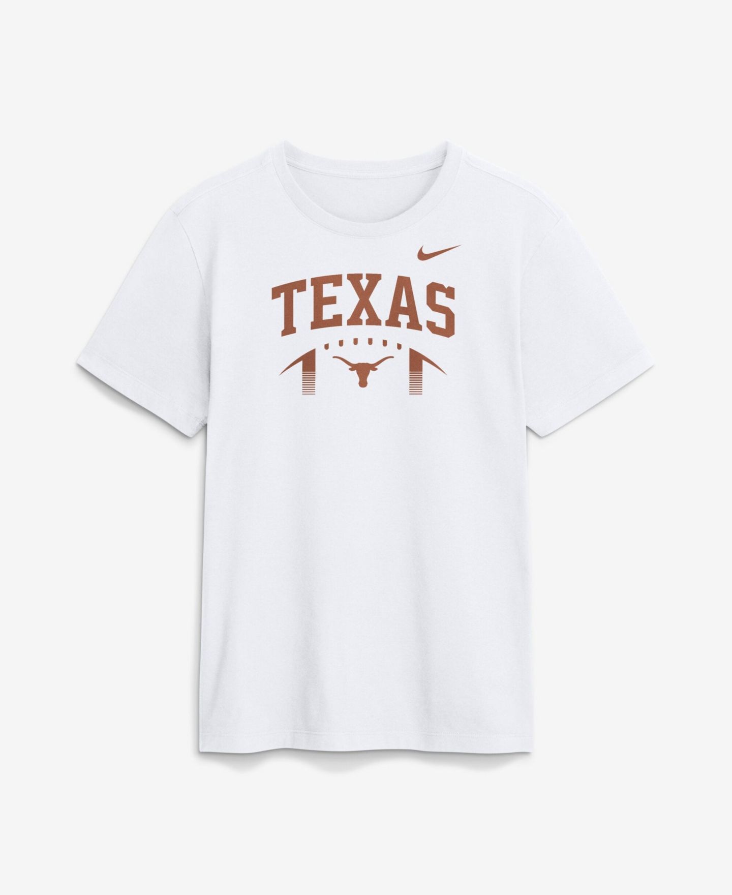 Мужская футболка Nike White Texas Longhorns Primetime Football Icon — фото 1
