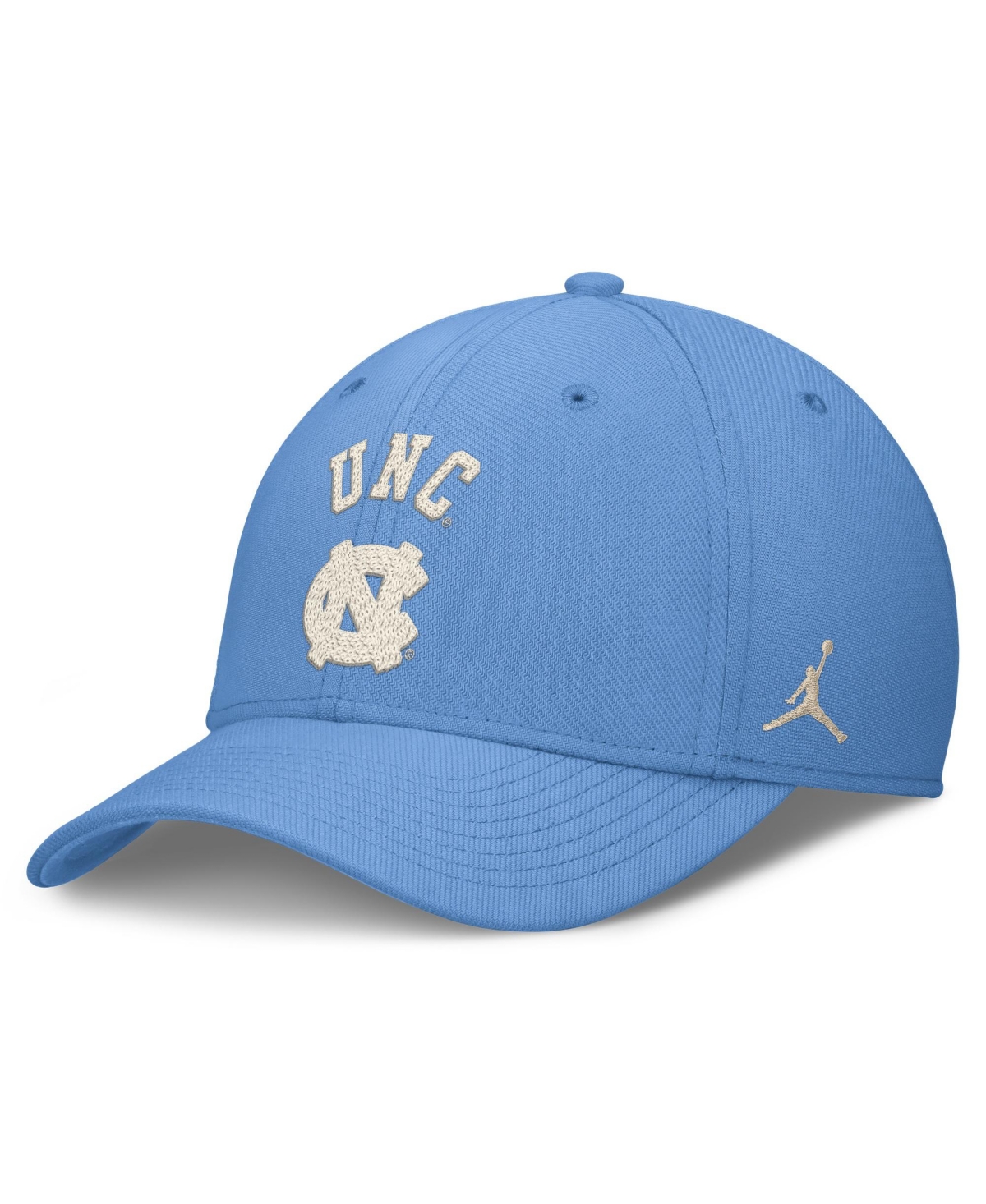 Jordan Men's Carolina Blue North Carolina Tar Heels Campus Prep Chained Arched Swooshflex Flex Hat