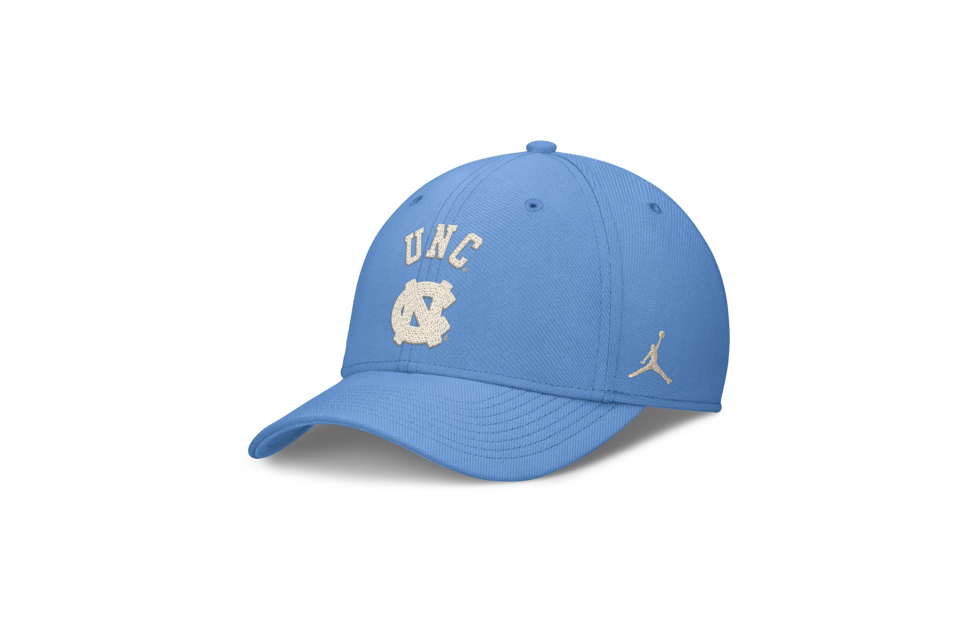 Jordan Men's Carolina Blue North Carolina Tar Heels Campus Prep Chained Arched Swooshflex Flex Hat