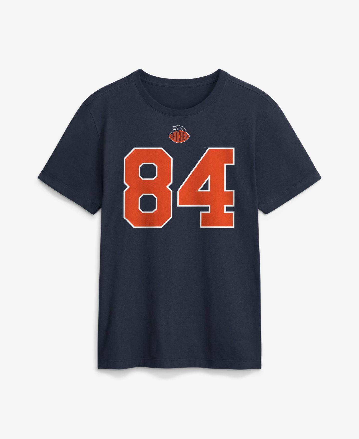 Мужская футболка Nike Colston Loveland Navy Chicago Bears 2026 Rivalries Collection Player Name & Number — фото 2