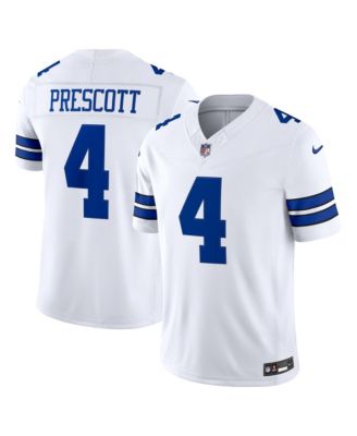 Men's Dak Prescott White Dallas Cowboys Vapor F.U.S.E. Stitched Limited Jersey