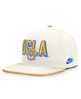 Men's  White UCLA Bruins Legacy Letter & Mascot Pro Snapback Hat