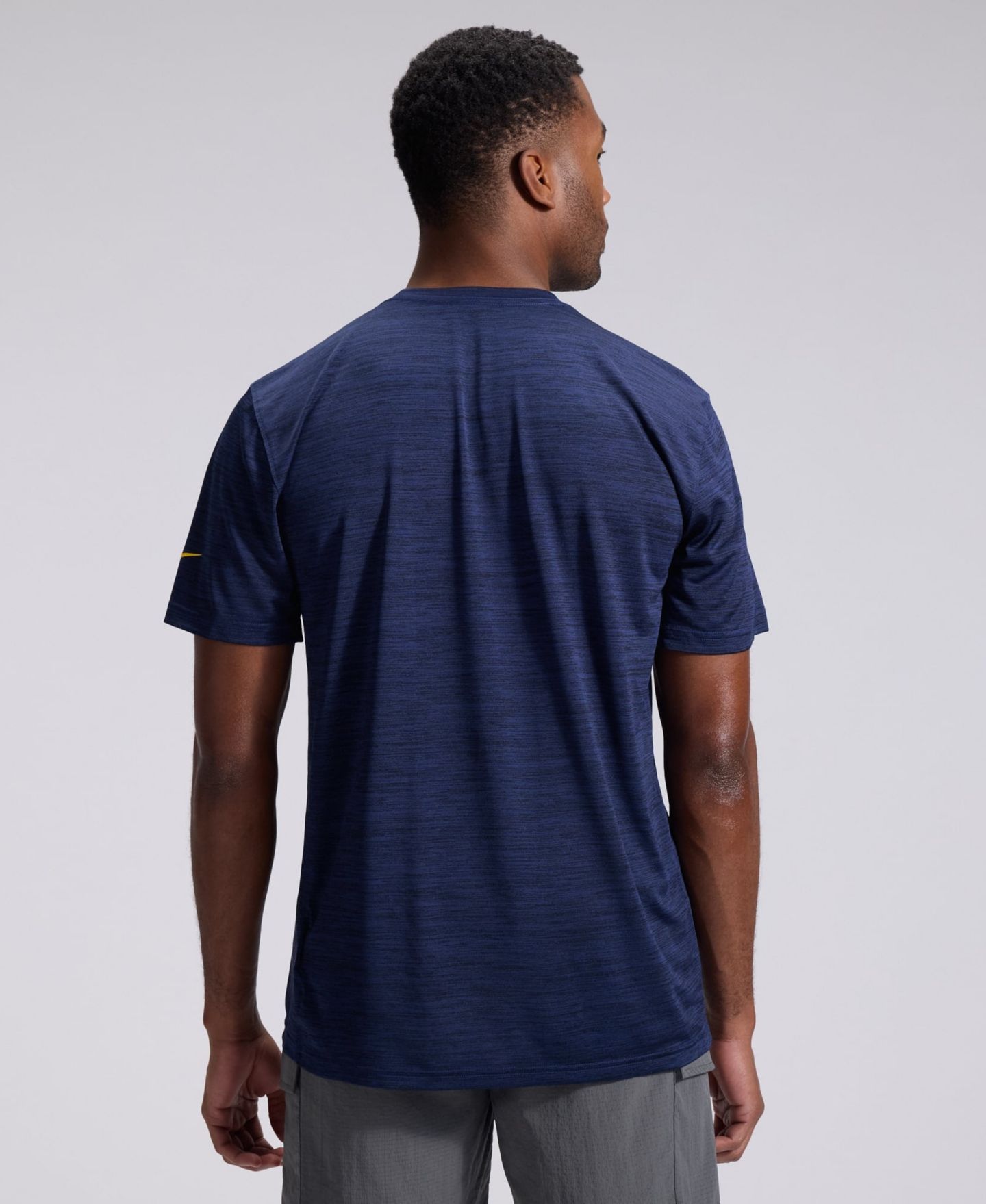 Мужская футболка Nike Navy Los Angeles Rams Rivalries Collection Sideline Velocity — фото 2