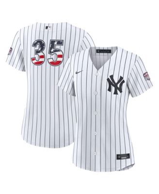 Fourth of July Women's New York Yankees Cody Bellinger White USA 250 Stadium Jersey