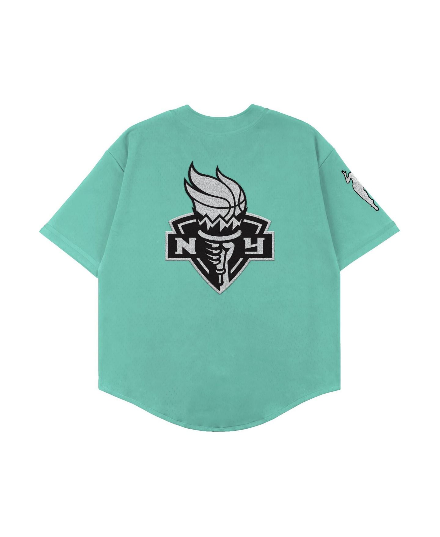 Топ Playa Society Mint New York Liberty Baseball Fashion Jersey — фото 3