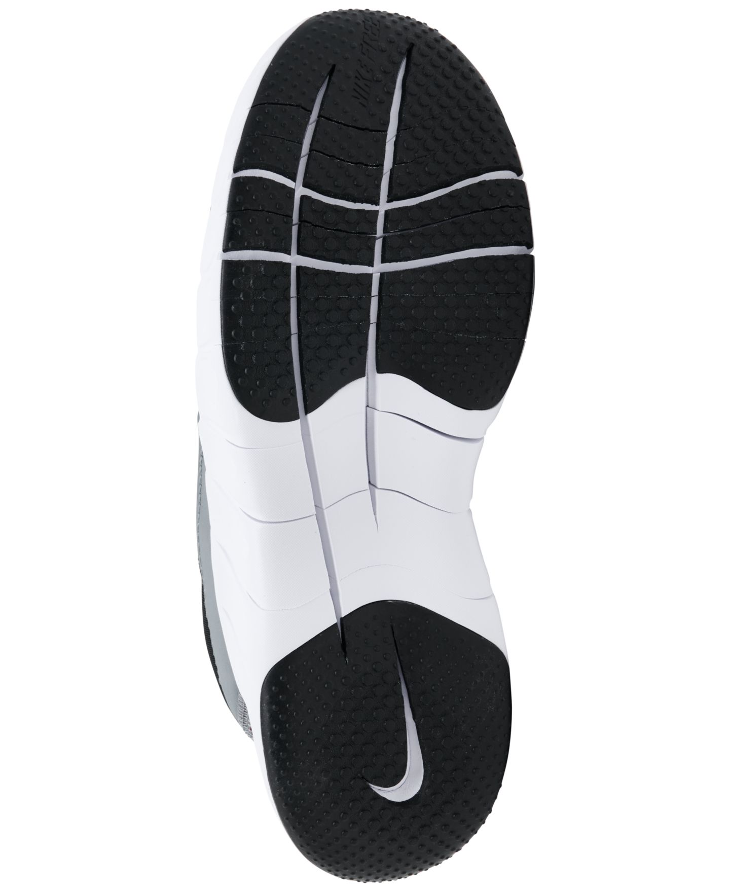 Детские кроссовки Nike Little Kids' Free Ride Elastic Lace Running, цвет: Чёрный / Белый — фото 6