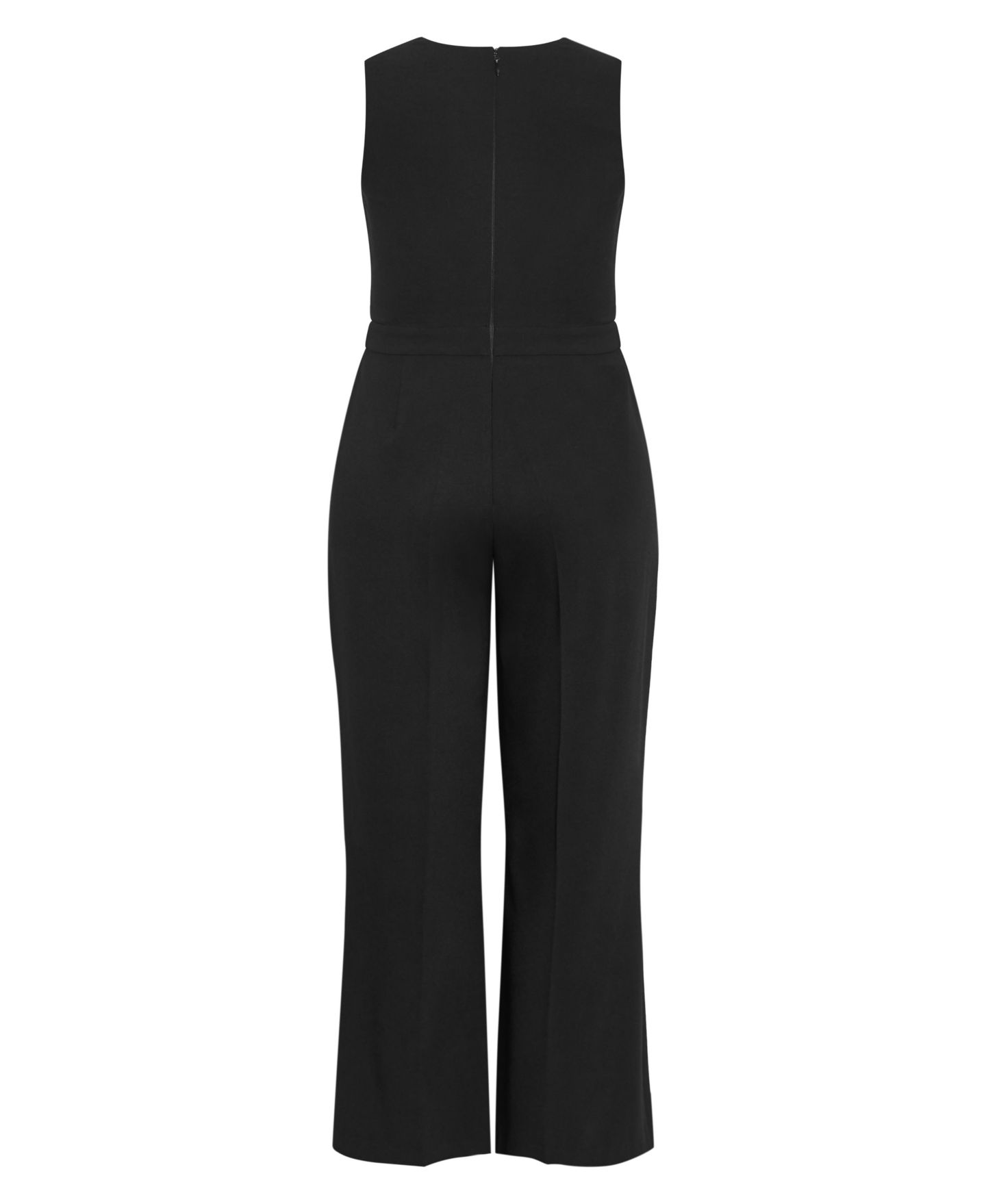 Женский комбинезон CITY CHIC Kylie Corset Wide Leg Jumpsuit, цвет: Чёрный — фото 6