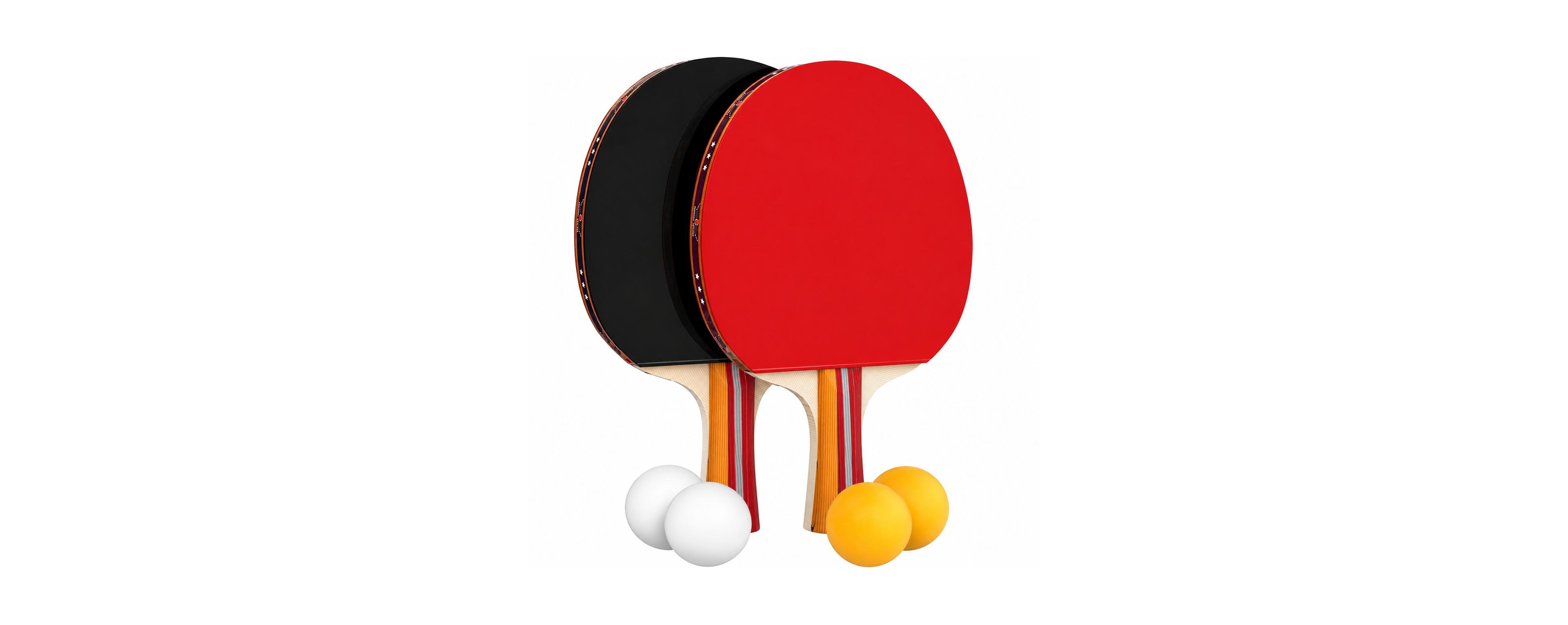 Sportneer Table Tennis Rackets 8 3 Star Balls Portable Carry Case Indoor Outdoor Play