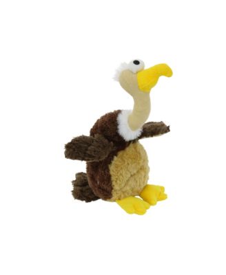 Jr Safari Vulture, Durable Plush Squeaky Dog Toy