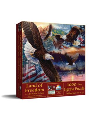 Land of Freedom 1000 Piece Jigsaw Puzzle, Ages 15+