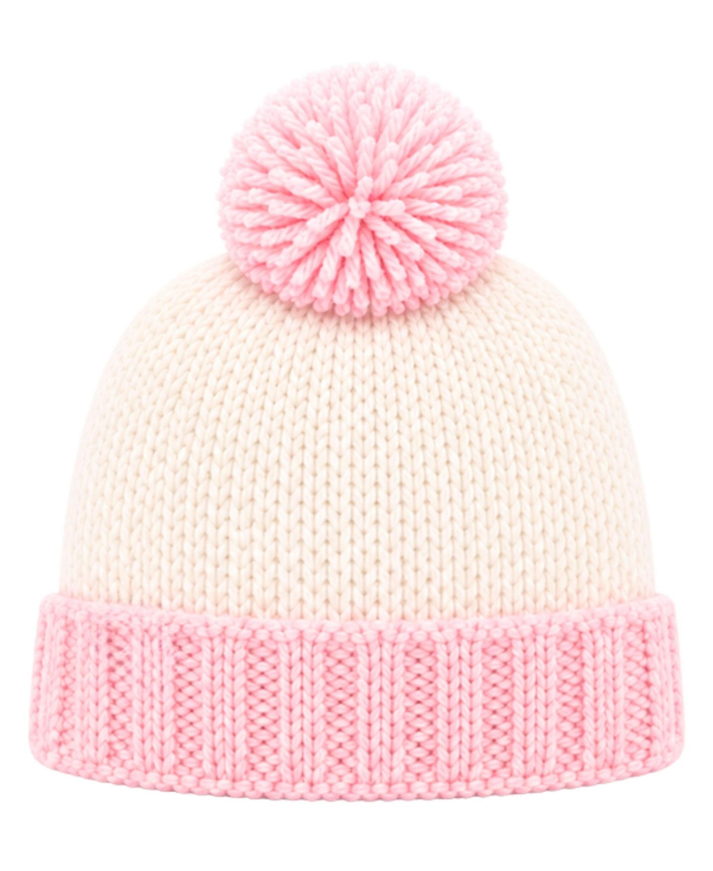Тапочки Bits & Bows Ballet Slippers Oversized-Pom Bobble Hat для девочек, цвет: Розовый / Белый — фото 4