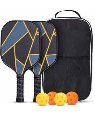 USAPA Approved Pickleball Paddles Set With Balls And Carry Bag For All Skill Levels
