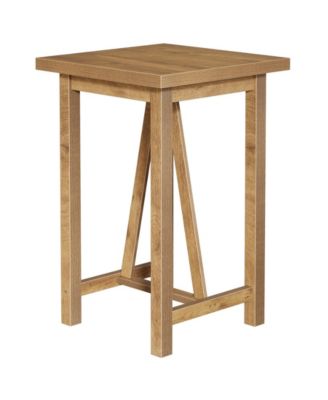 Square High Top Bar Table with Counter Height Design for Dining and Entertainment Areas
