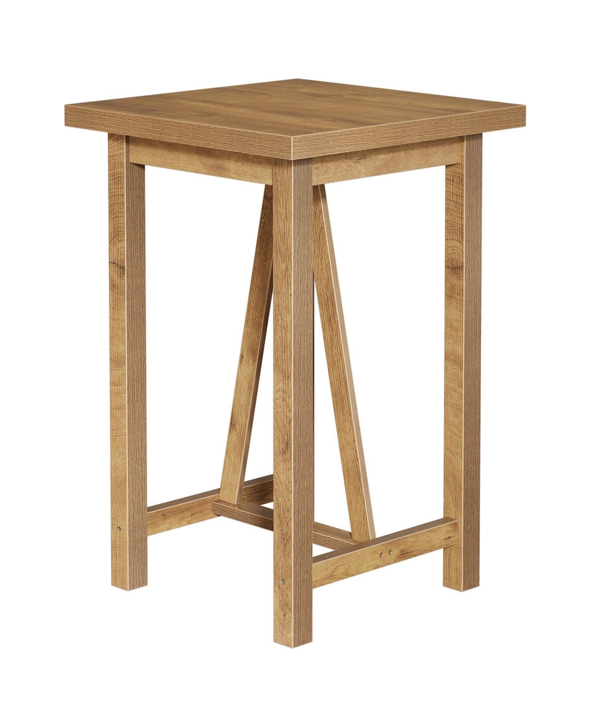 Slickblue Square High Top Bar Table with Counter Height Design for Dining and Entertainment Areas