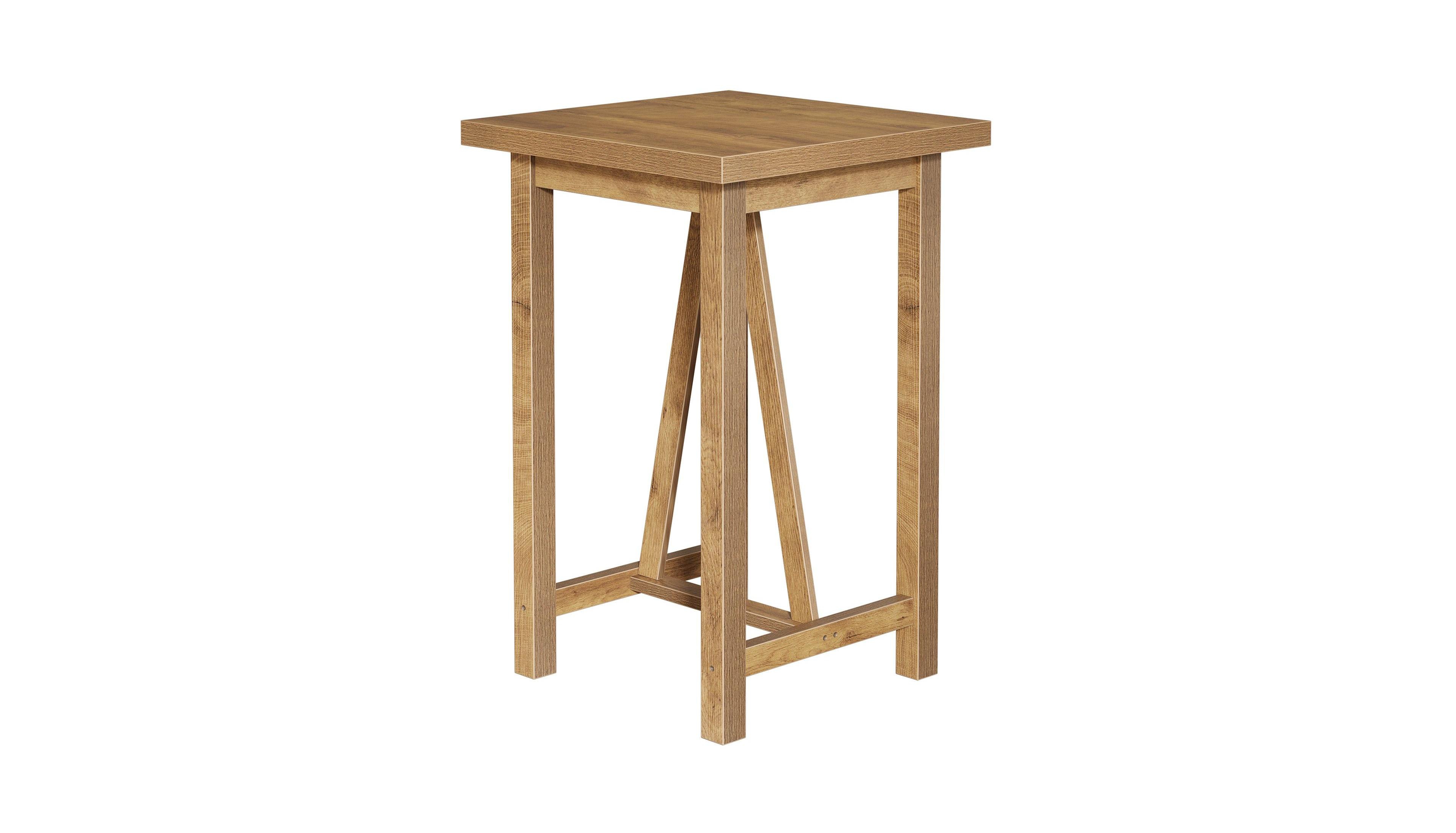 Slickblue Square High Top Bar Table with Counter Height Design for Dining and Entertainment Areas