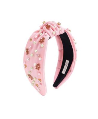 Girls' Gingerbread Christmas Rhinestones Headband