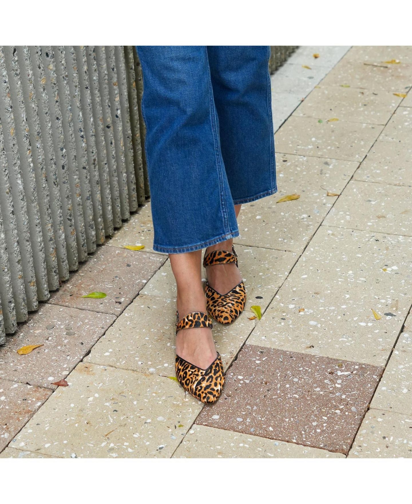 Женские сандалии Alterre Jaguar Elsie Animal Print Block Heel — фото 8