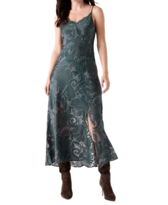 Women's Vivian V-Neck Paisley Lace Dress
