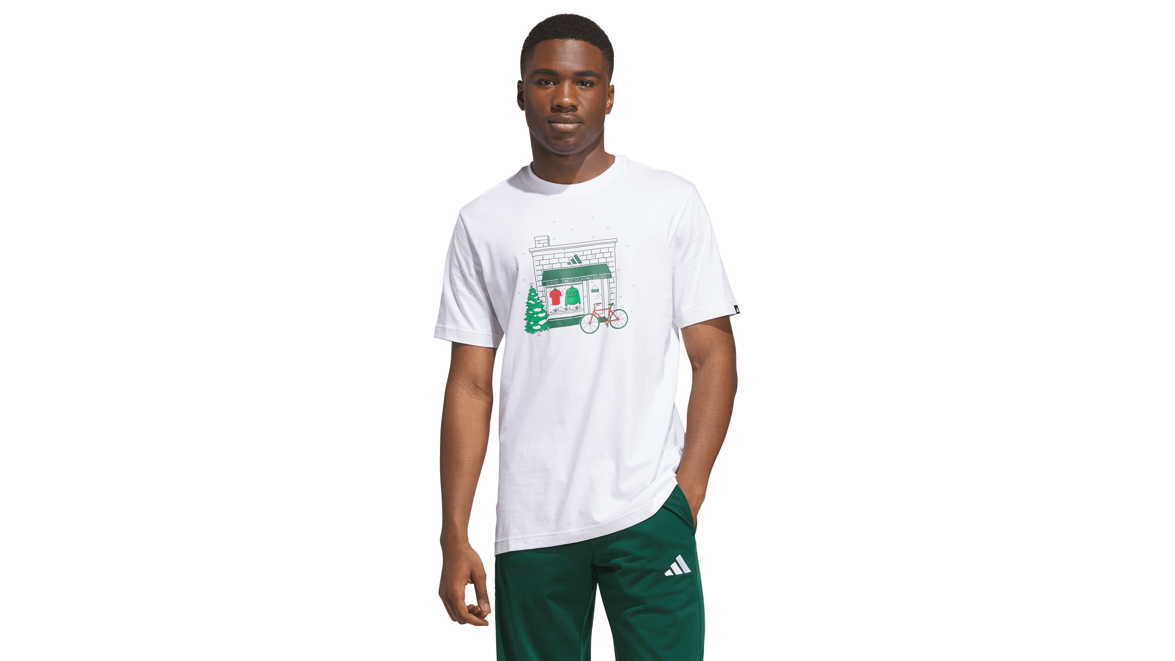 adidas Men's Holiday Shop Graphic T-Shirt