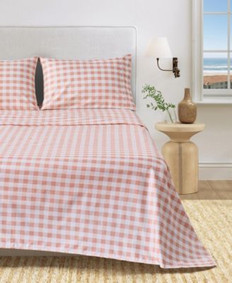 Gingham Printed Sheet Set