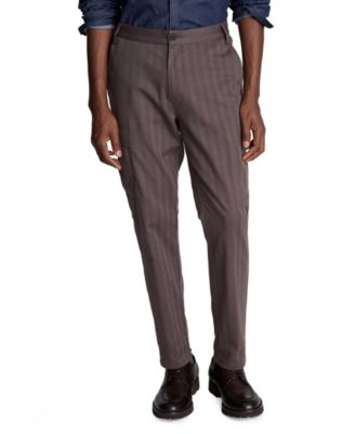 Men's Inset Cargo Stretch Herringbone Pants