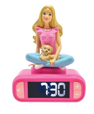 RL800BB Nightlight Alarm Clock with LCD Backlit Screen and Snooze