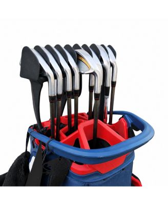 No Rattle Golf Iron Organizer Anti Slip Secure Club Storage