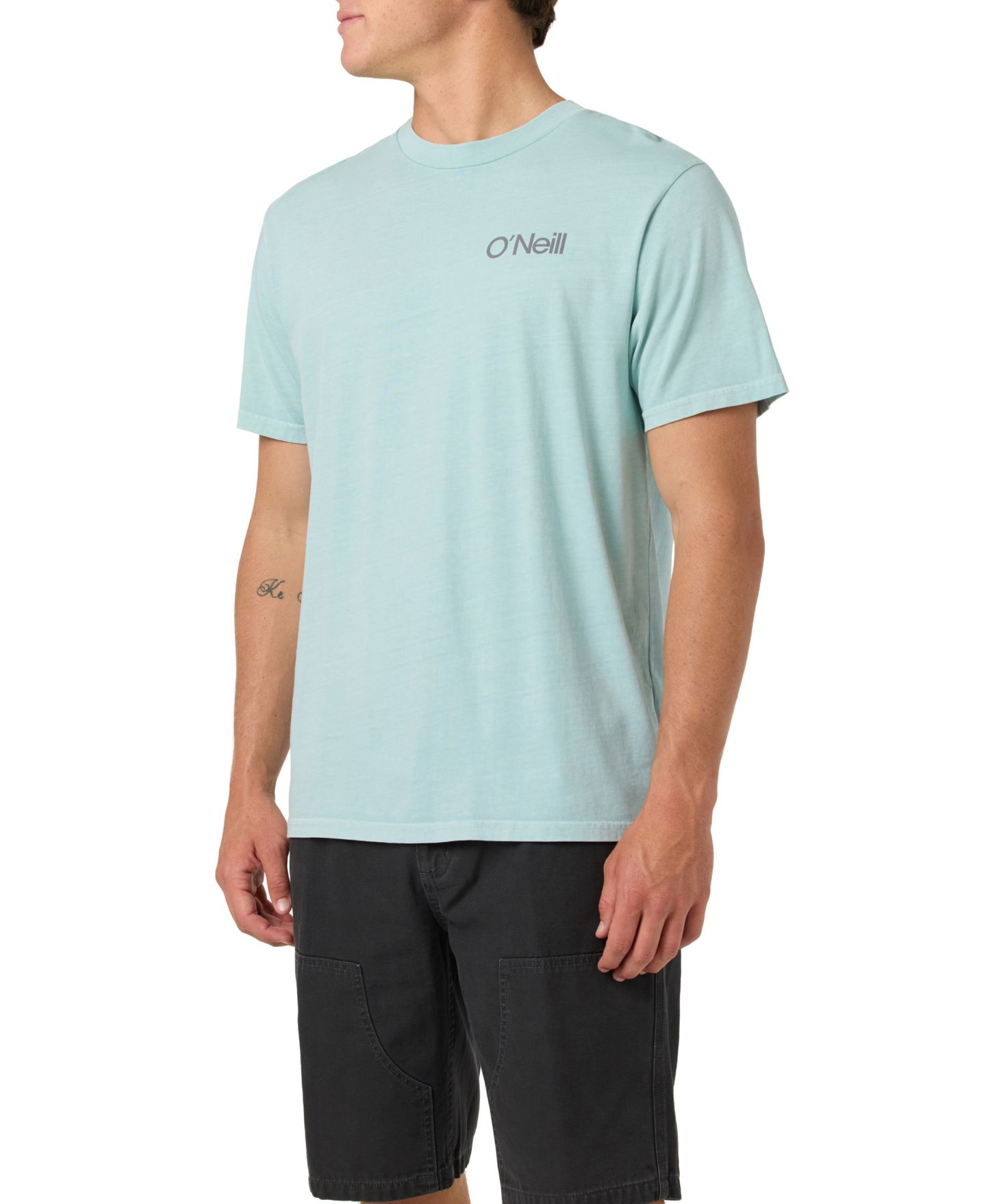 Мужская футболка O'Neill Cubed Graphic Short-Sleeve, цвет: Зелёный — фото 3