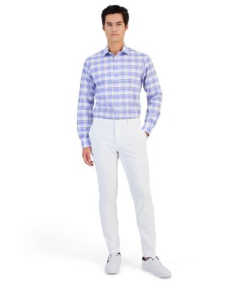 Men's Modern-Fit TH Flex Stretch Solid Performance Pants
