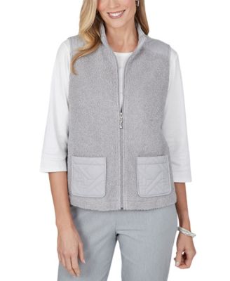 Women's Fleece Quilted Vest