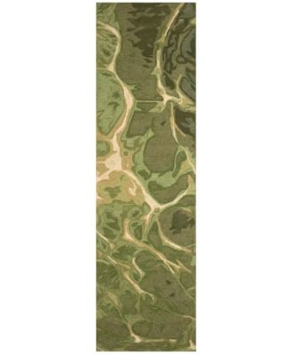 Corsica Water 2'x7'6" Runner Area Rug