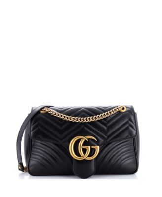 GG Marmont Matelasse Medium Flap Shoulder Bag