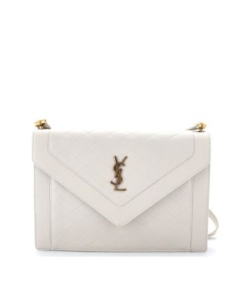 Gaby Envelope Satchel Quilted Leather