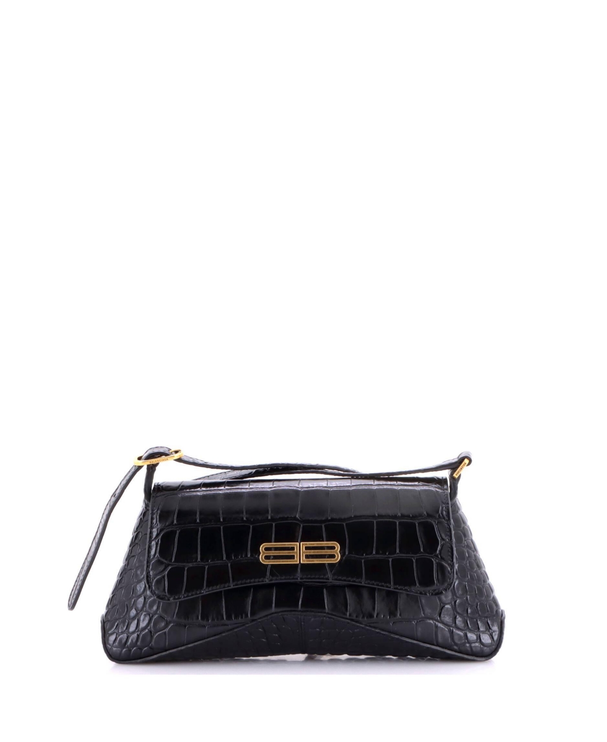 Pre-Owned Balenciaga Small Xx Flap Street Shoulder Bag Embossed Leather
