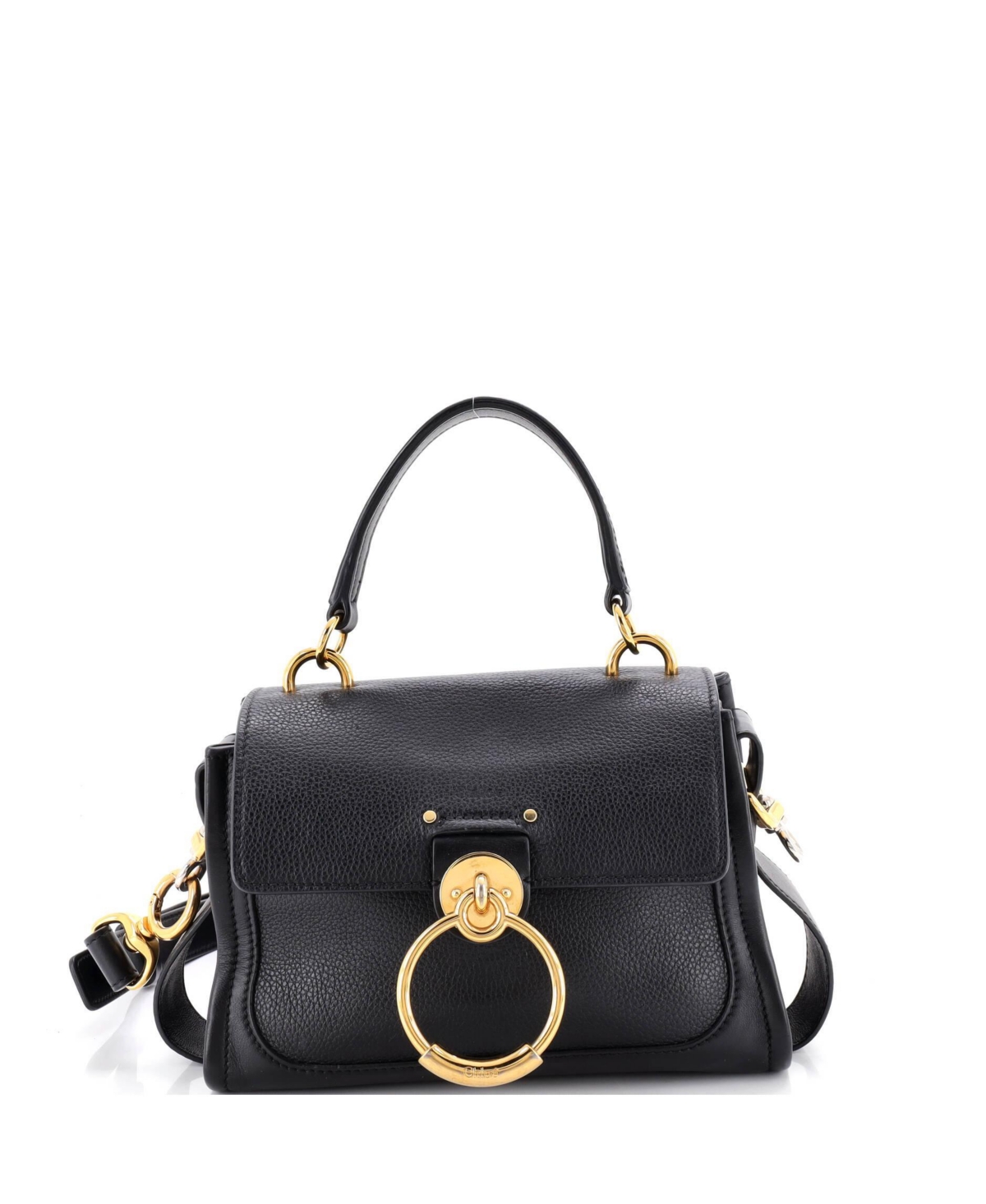 Pre-Owned Chloe Mini Tess Day Satchel Leather