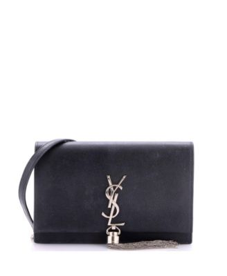 Classic Monogram Tassel Chain Wallet Leather