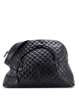 ES Giant Travel Bag Quilted Leather