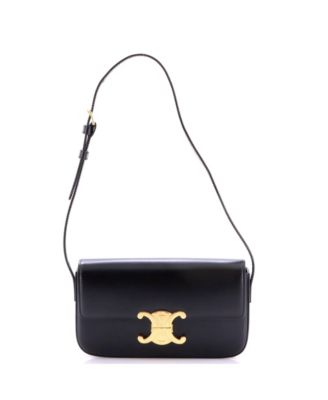 Triomphe East-West Shoulder Bag Smooth Calfskin